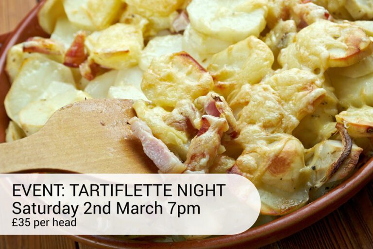 EVENT: Tartiflette Night! Again!