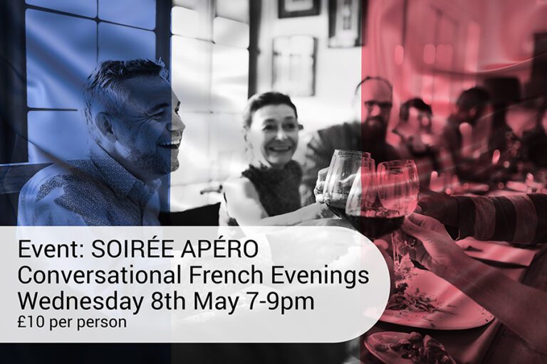 Event: Soirée apéro – conversational French evenings